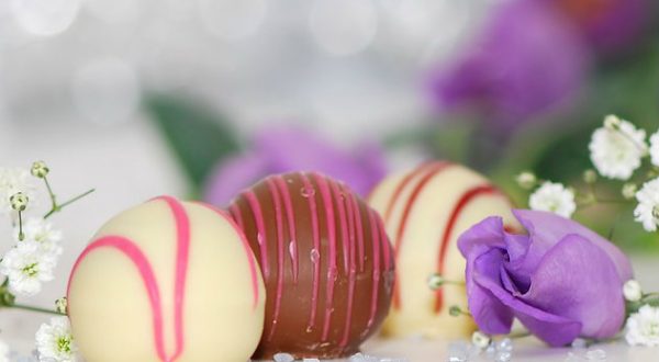 Handmade wedding chocolates